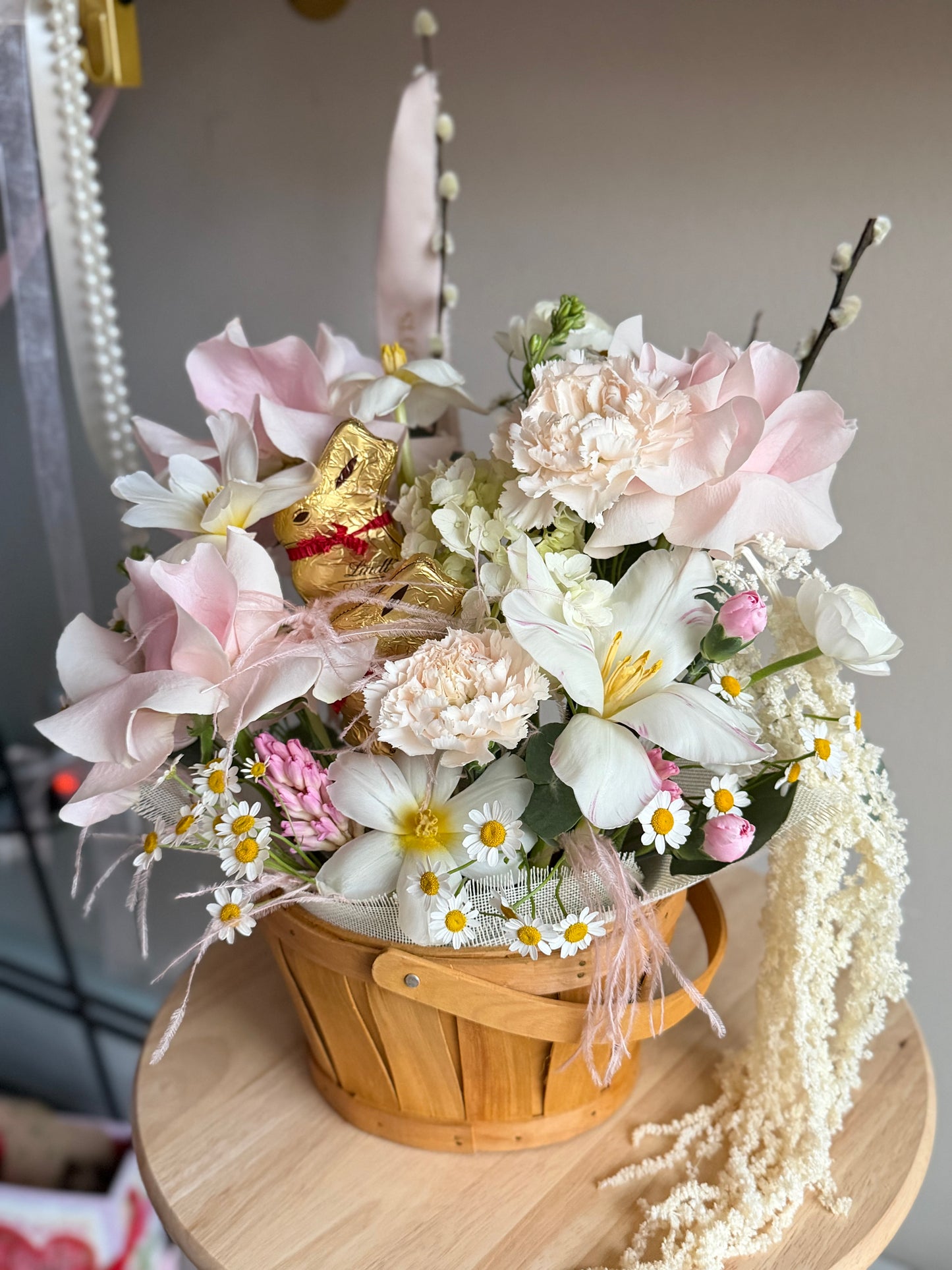 Blush Spring Basket