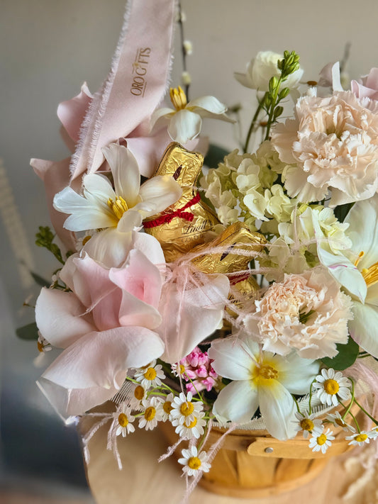 Blush Spring Basket