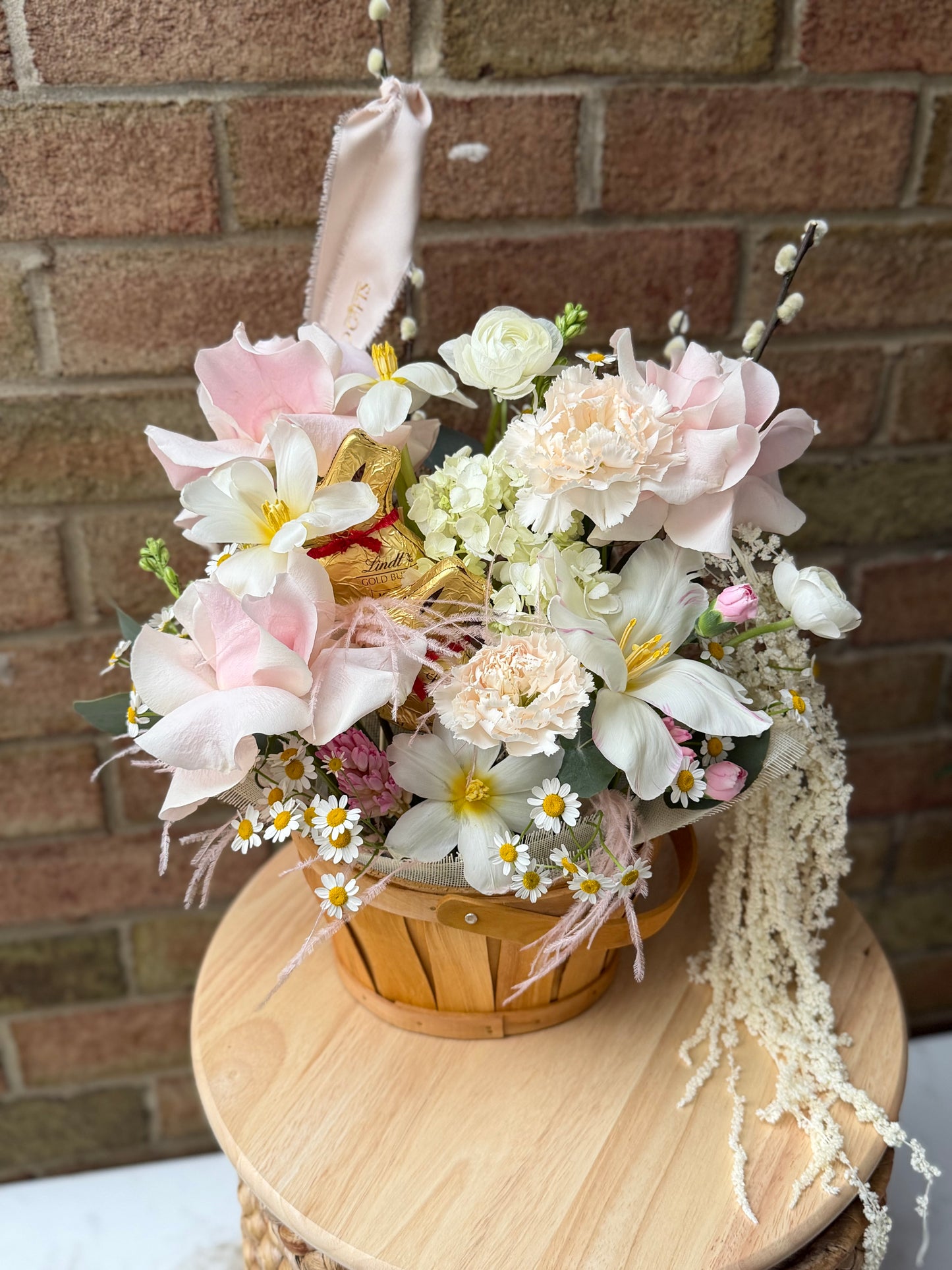 Blush Spring Basket